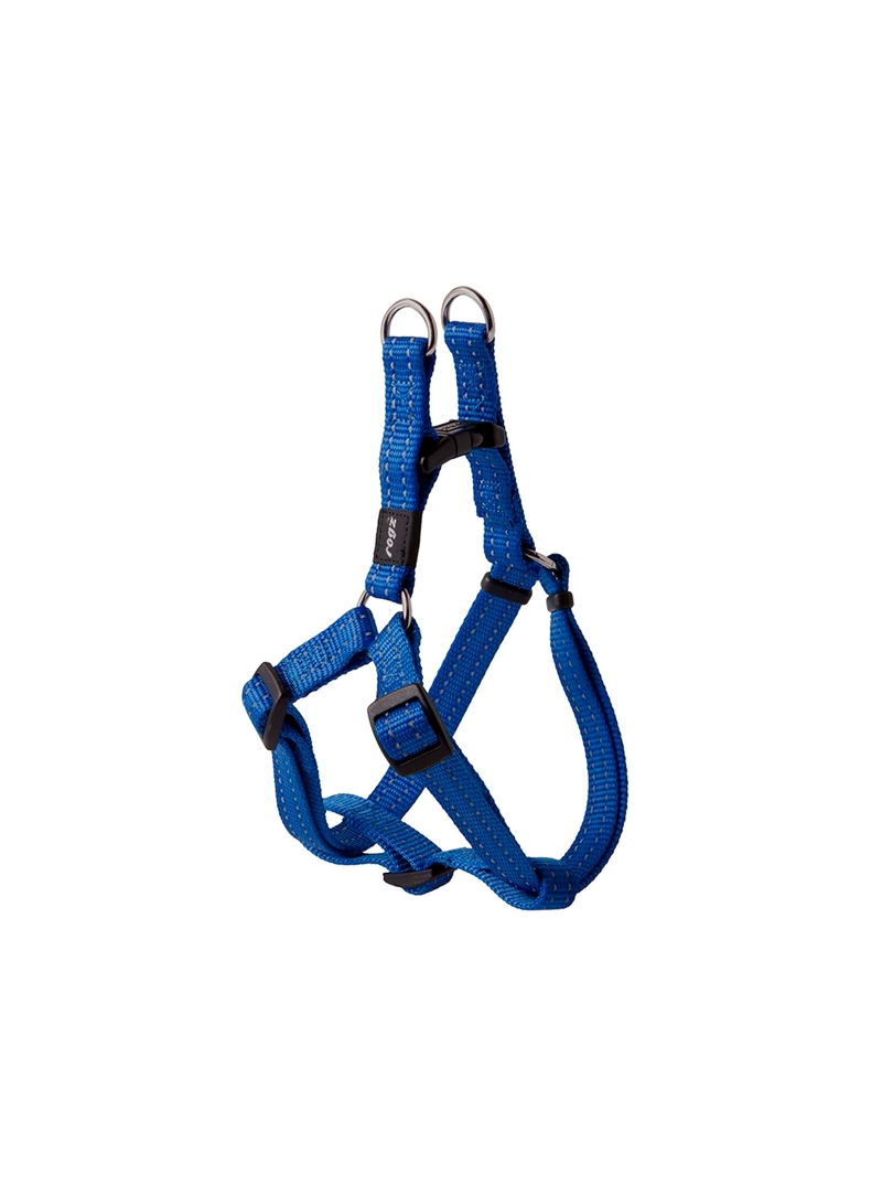 ROGZ PEITORAL STEP-IN CLASSIC UTILITY REFLECTIVE AZUL - Azul - S - RSSJ14B