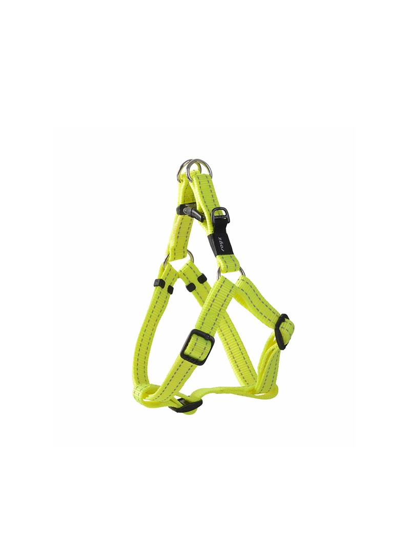 ROGZ PEITORAL STEP-IN CLASSIC UTILITY REFLECTIVE AMARELO - Amarelo - S - RSSJ14H