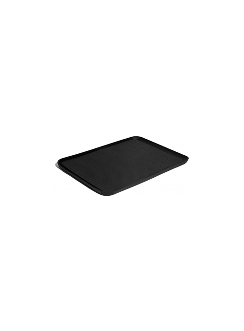 ZEE.MAT TAPETE PARA COMEDOUROS - 33 x 43cm - Black - Z702973