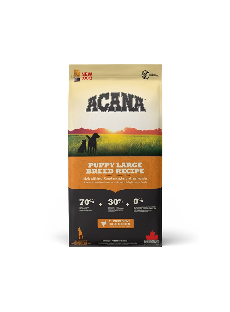 ACANA HERITAGE PUPPY LARGE BREED - 11,4kg - ACH108 ACANA HERITAGE PUPPY LARGE BREED - 11,4kg - ACH108