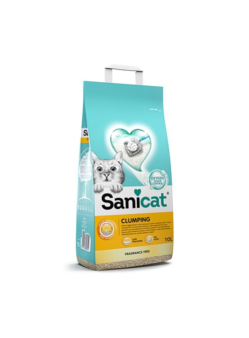 SANICAT CLUMPING FRAGANCE FREE - 10 litros - 760701