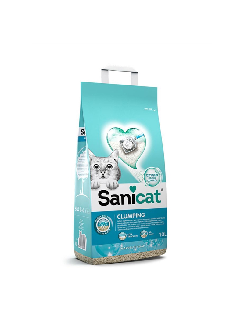 SANICAT CLUMPING SABÃO MARSELLA - 10 litros - 760703