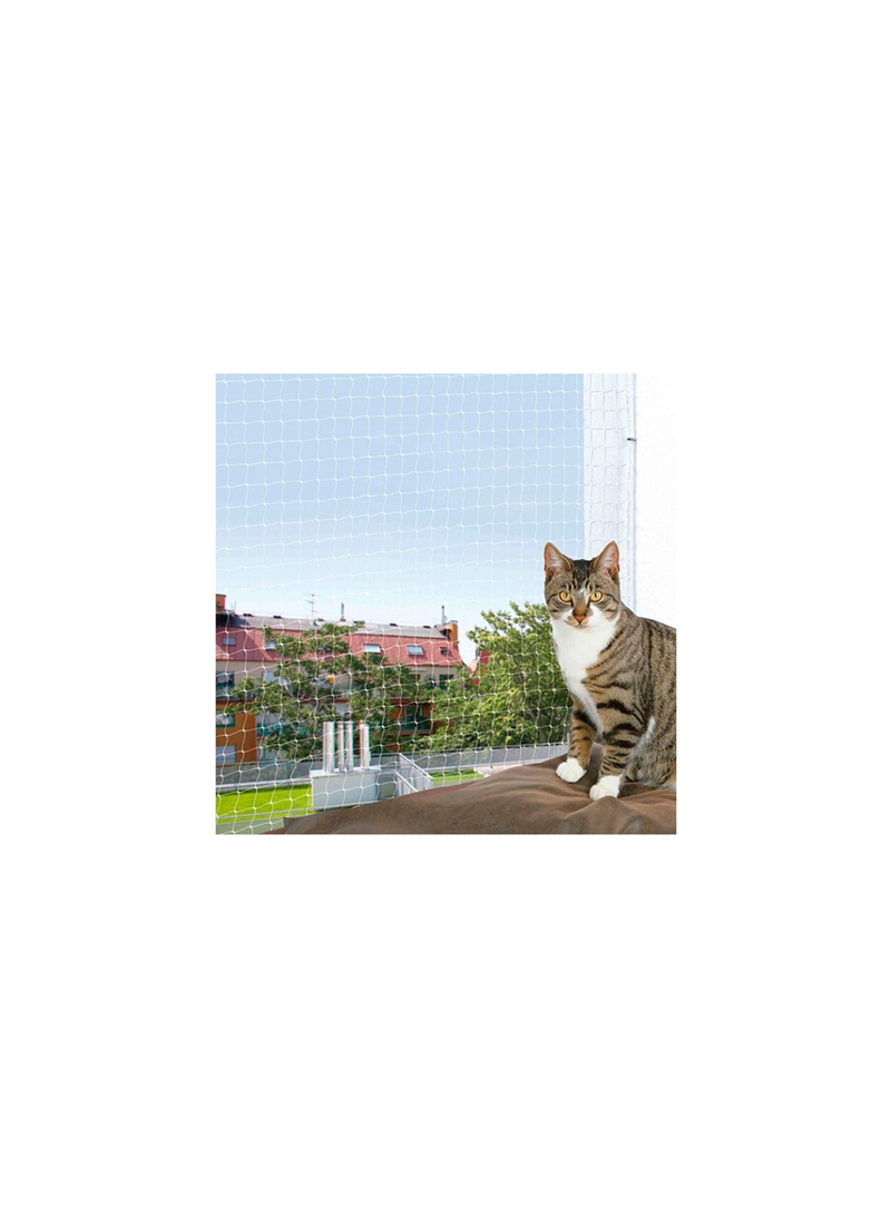 TRIXIE REDE TRANSPARENTE DE PROTEÇÃO PARA GATOS - 2 x 1,5m - TX44303 TRIXIE REDE TRANSPARENTE DE PROTEÇÃO PARA GATOS - 2 x 1,5m - TX44303