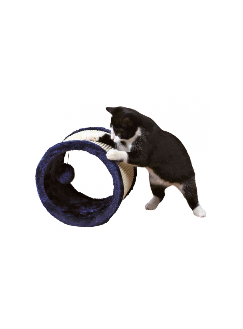 TRIXIE ARRANHADOR TAMBOR - Azul - TX4324