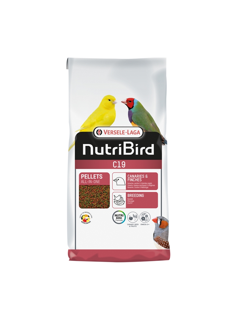 VERSELE LAGA NUTRIBIRD C19 - 3kg - I422109 VERSELE LAGA NUTRIBIRD C19 - 3kg - I422109