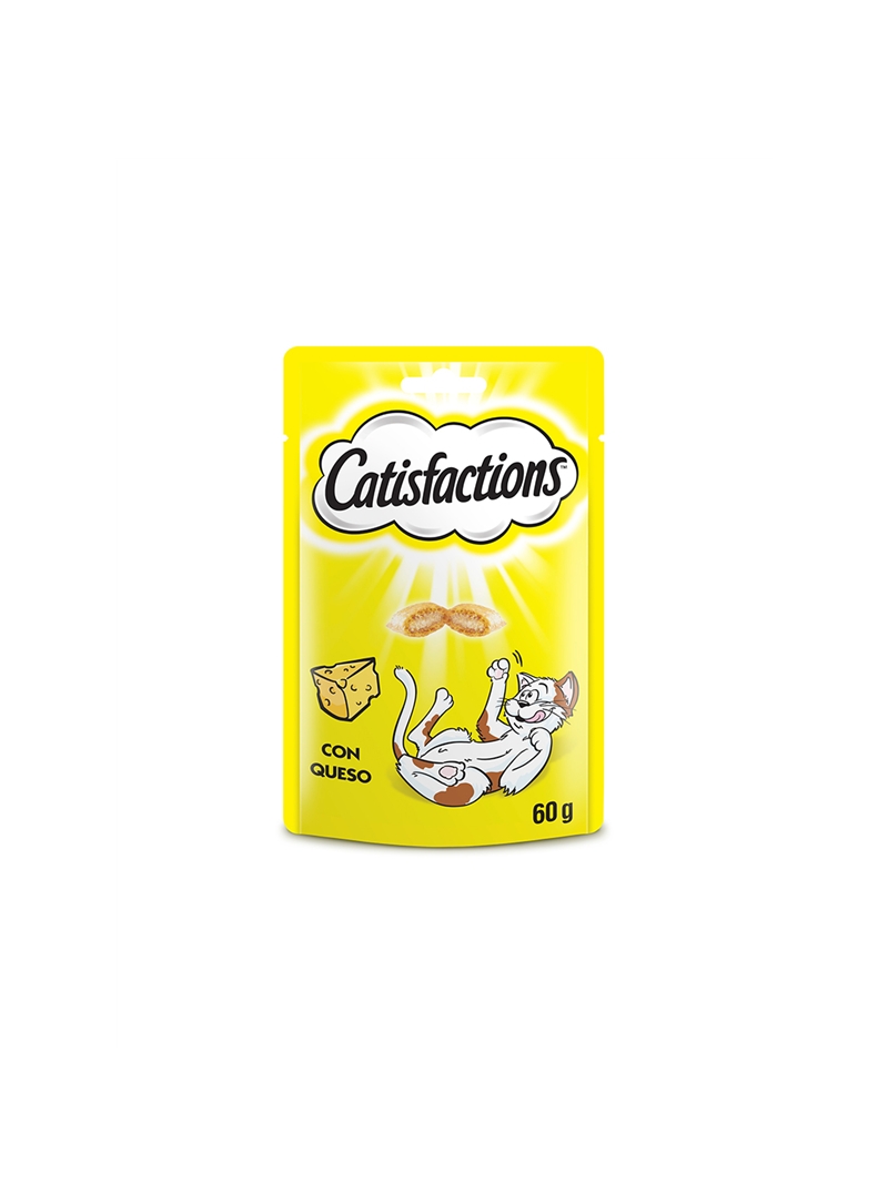 CATISFACTIONS SNACK QUEIJO - 60gr - CA260317 CATISFACTIONS SNACK QUEIJO - 60gr - CA260317