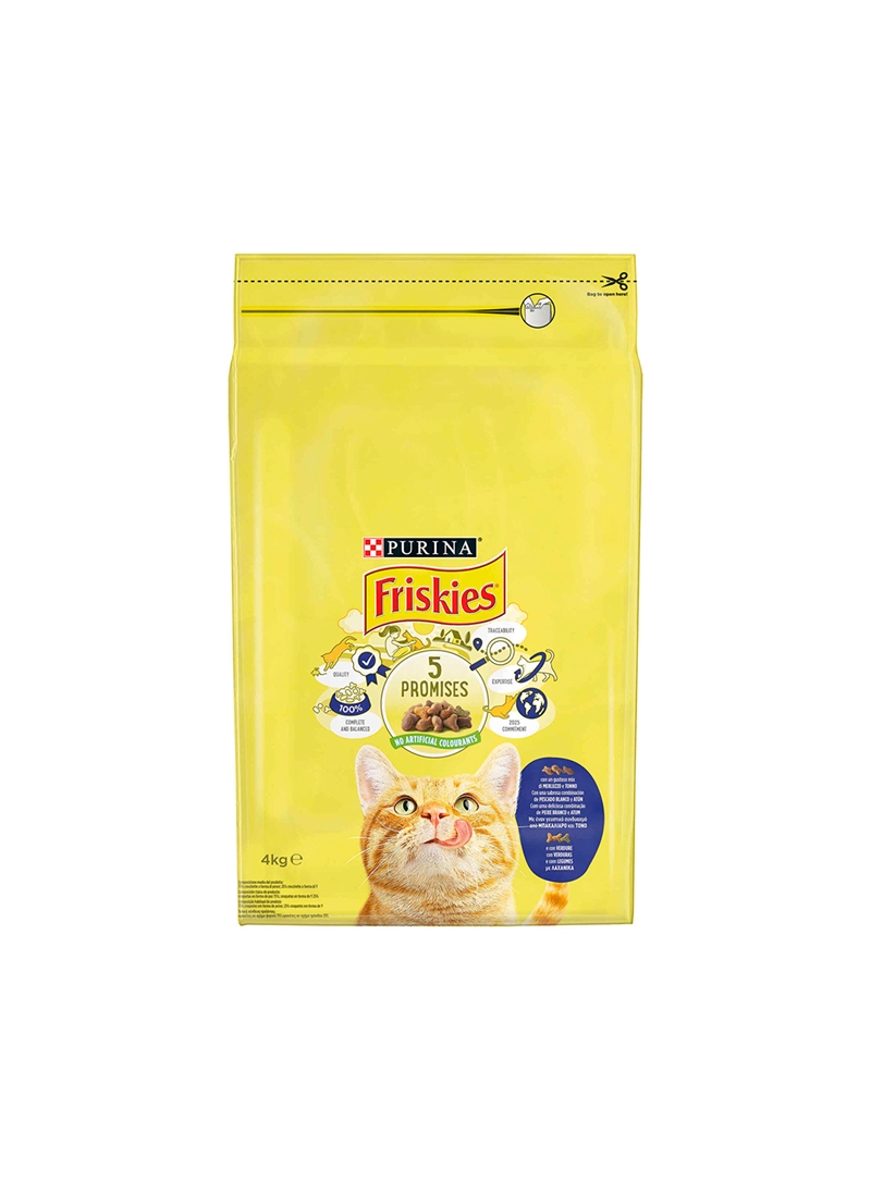 FRISKIES GATO ADULT | BACALHAU & LEGUMES - 4kg - F12211584 FRISKIES GATO ADULT | BACALHAU & LEGUMES - 4kg - F12211584