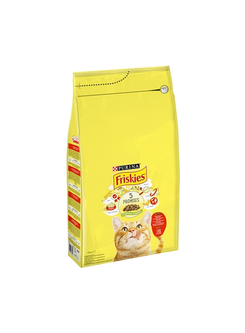 FRISKIES GATO ADULT | VACA, FRANGO & LEGUMES - 2kg - F12219344