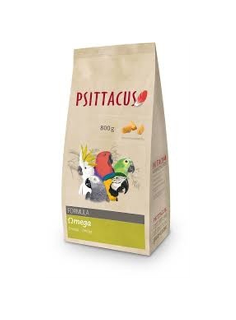 PSITTACUS FÓRMULA ÓMEGA - 800gr - PI1410 PSITTACUS FÓRMULA ÓMEGA - 800gr - PI1410