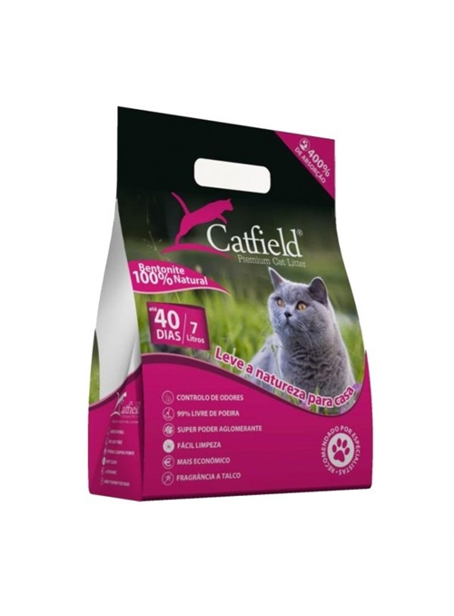 CATFIELD TALCO - 7 litros - CATFT7