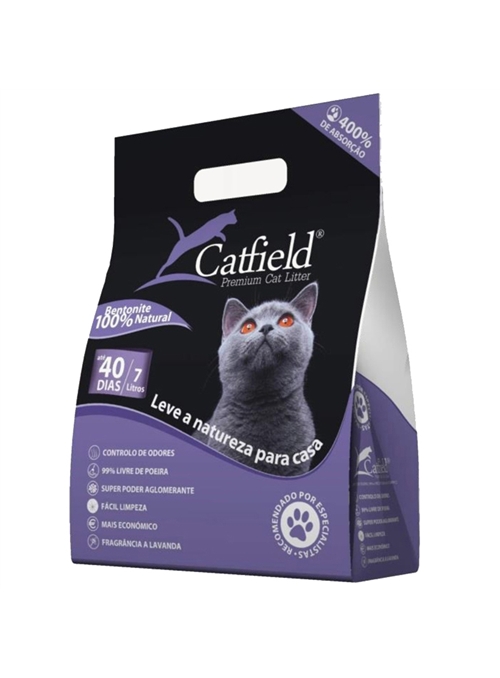 CATFIELD LAVANDA - 7 litros - CATFL7