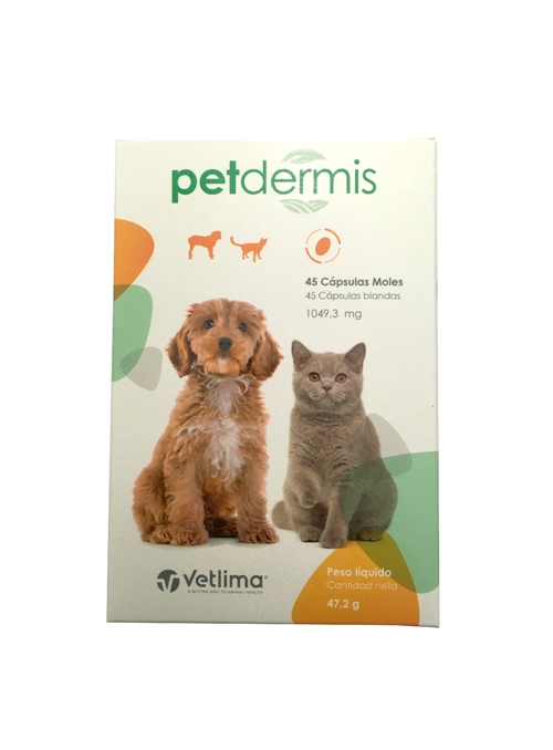 PETDERMIS - 45 cápsulas - PETDERM45