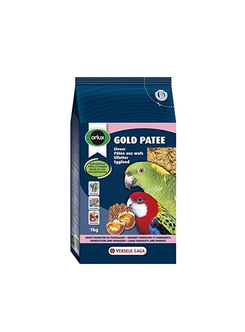 VERSELE LAGA ORLUX GOLD PATEE PSITACÍDEOS - 250gr - I424055 VERSELE LAGA ORLUX GOLD PATEE PSITACÍDEOS - 250gr - I424055