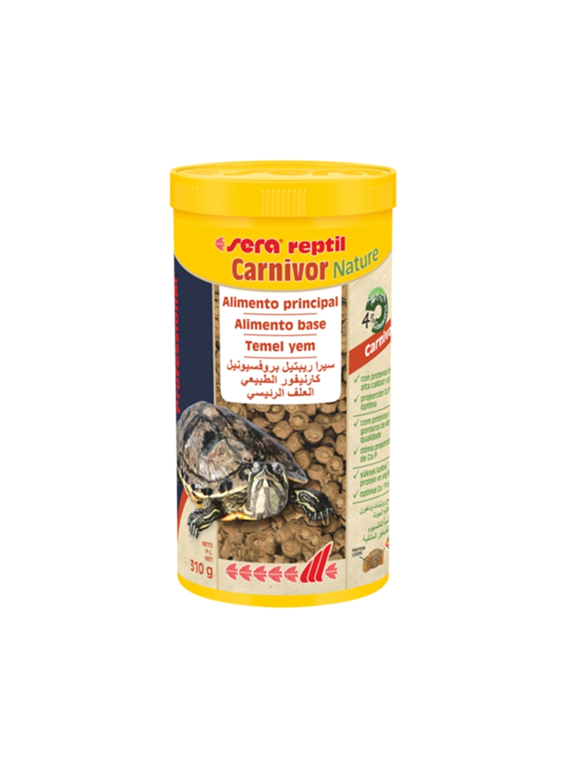 SERA REPTIL PROFESSIONAL CARNIVOR NATURE - 250ml - SE18203 SERA REPTIL PROFESSIONAL CARNIVOR NATURE - 250ml - SE18203