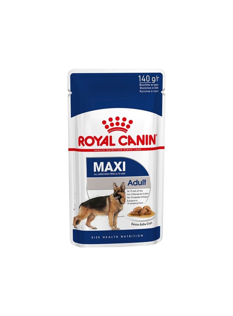 ROYAL CANIN MAXI ADULT - SAQUETA - 140gr - RCMXAD140 ROYAL CANIN MAXI ADULT - SAQUETA - 140gr - RCMXAD140