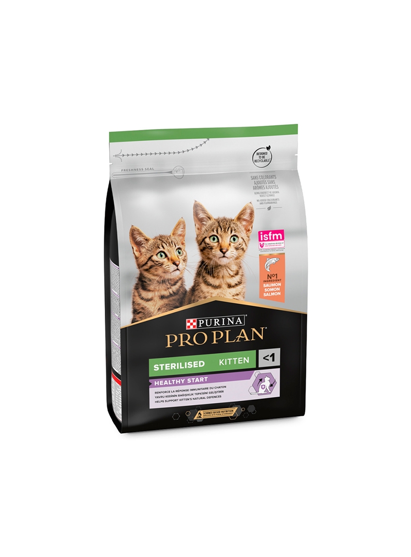 PRO PLAN KITTEN STERILISED SALMÃO - 1,5kg - P12419110 PRO PLAN KITTEN STERILISED SALMÃO - 1,5kg - P12419110
