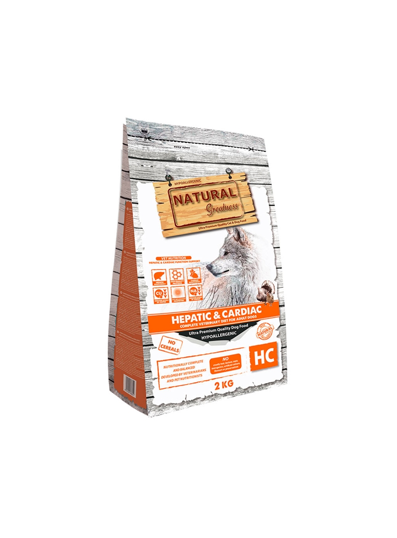 NATURAL GREATNESS VET DOG HEPATIC CARDIAC - 2kg - NGDVET061
