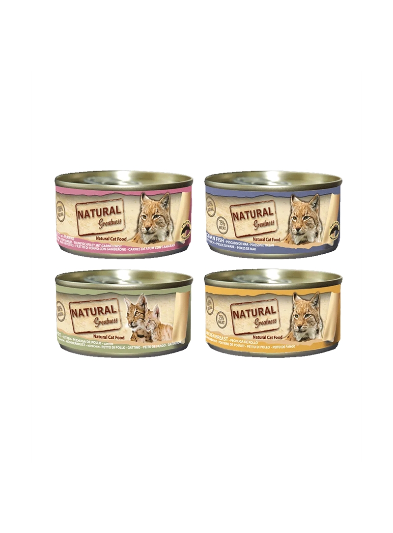NATURAL GREATNESS CAT CLASSIC | LATA - Peito de Frango - 70gr - NGWC-UP-1 NATURAL GREATNESS CAT CLASSIC | LATA - Peito de Frango - 70gr - NGWC-UP-1