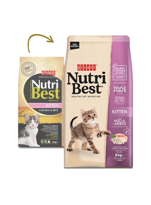 PICART NUTRIBEST KITTEN - 2kg - NUTBGK2
