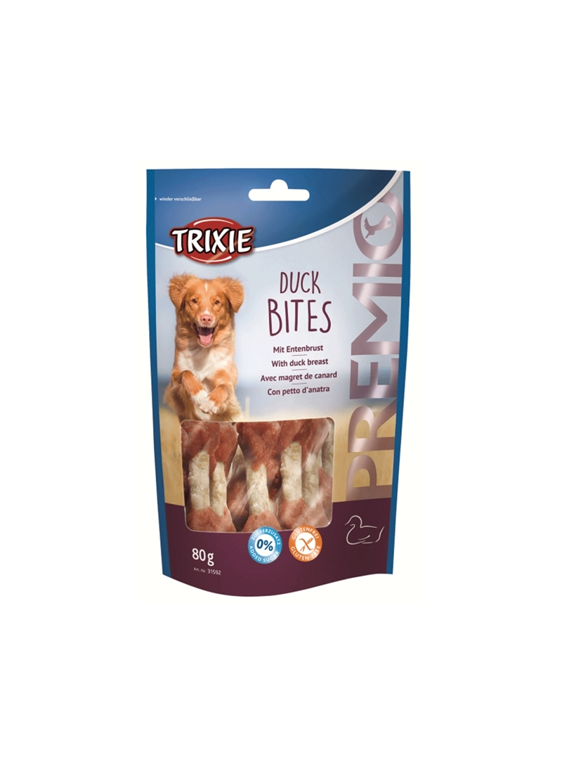 TRIXIE DOG SNACK "PREMIO" DUCK BITES - 80gr - TX31592