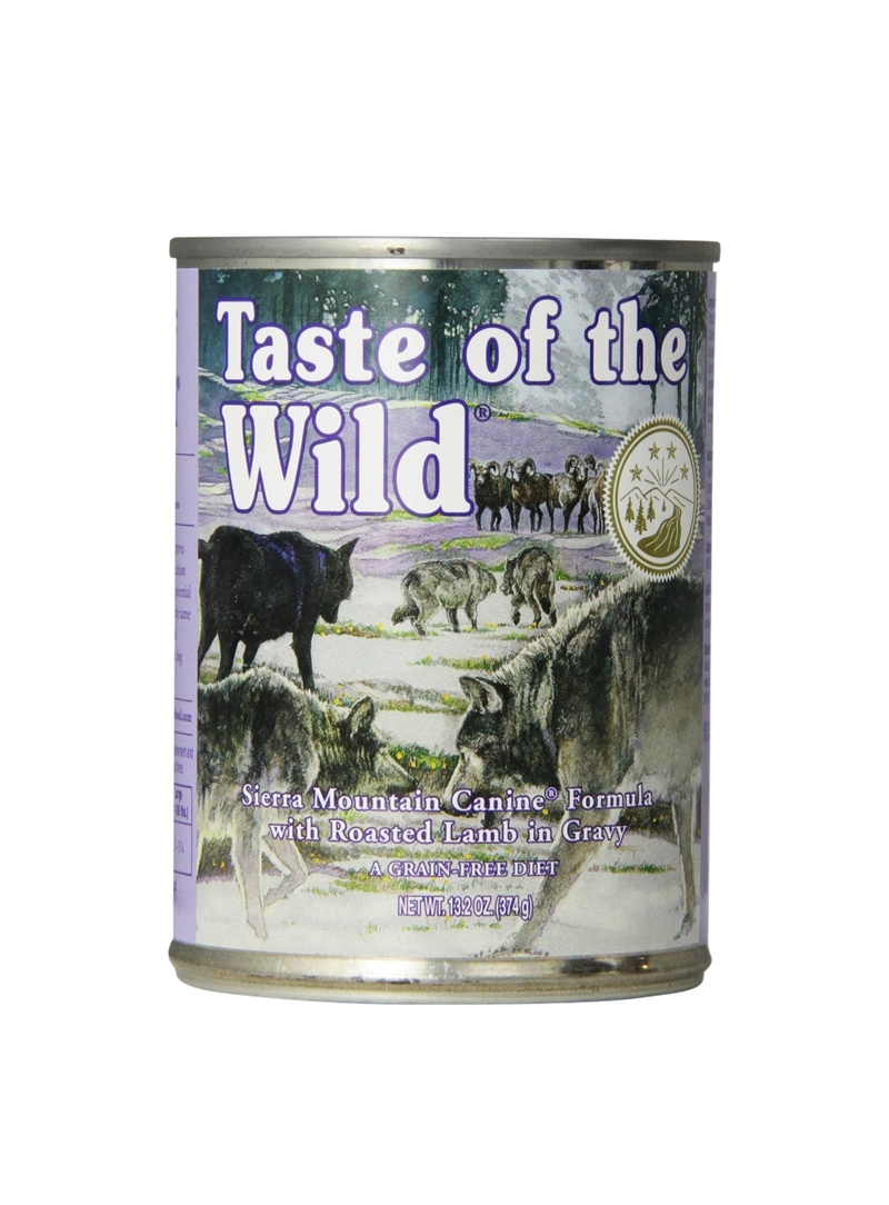 TASTE OF THE WILD DOG SIERRA MOUNTAIN BORREGO - LATA - 390gr - TW1177058