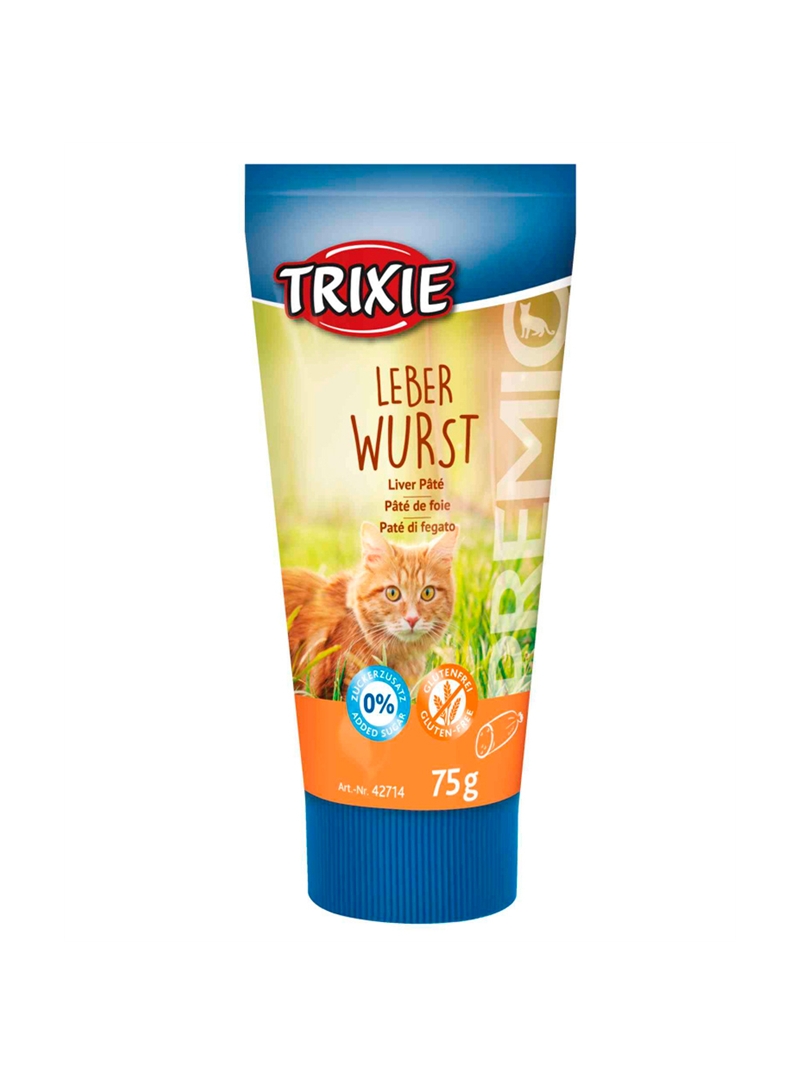 TRIXIE CAT PREMIO - PATE DE FIGADO P/ GATOS - 75gr - TX42714 TRIXIE CAT PREMIO - PATE DE FIGADO P/ GATOS - 75gr - TX42714