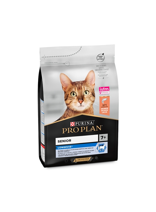 PRO PLAN LONGEVIS SENIOR ADULT 7+ SALMÃO - 3kg - P12538872