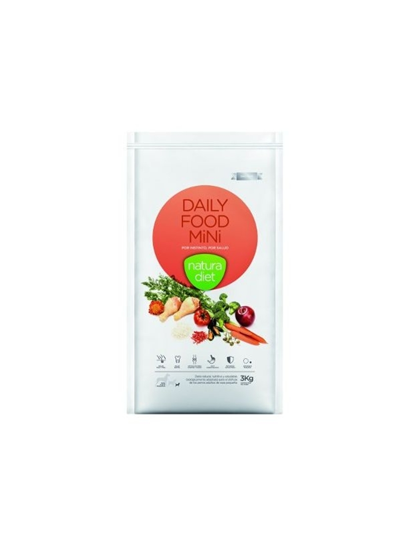 NATURA DIET DAILY FOOD MINI - 500gr - NDDF127 NATURA DIET DAILY FOOD MINI - 500gr - NDDF127