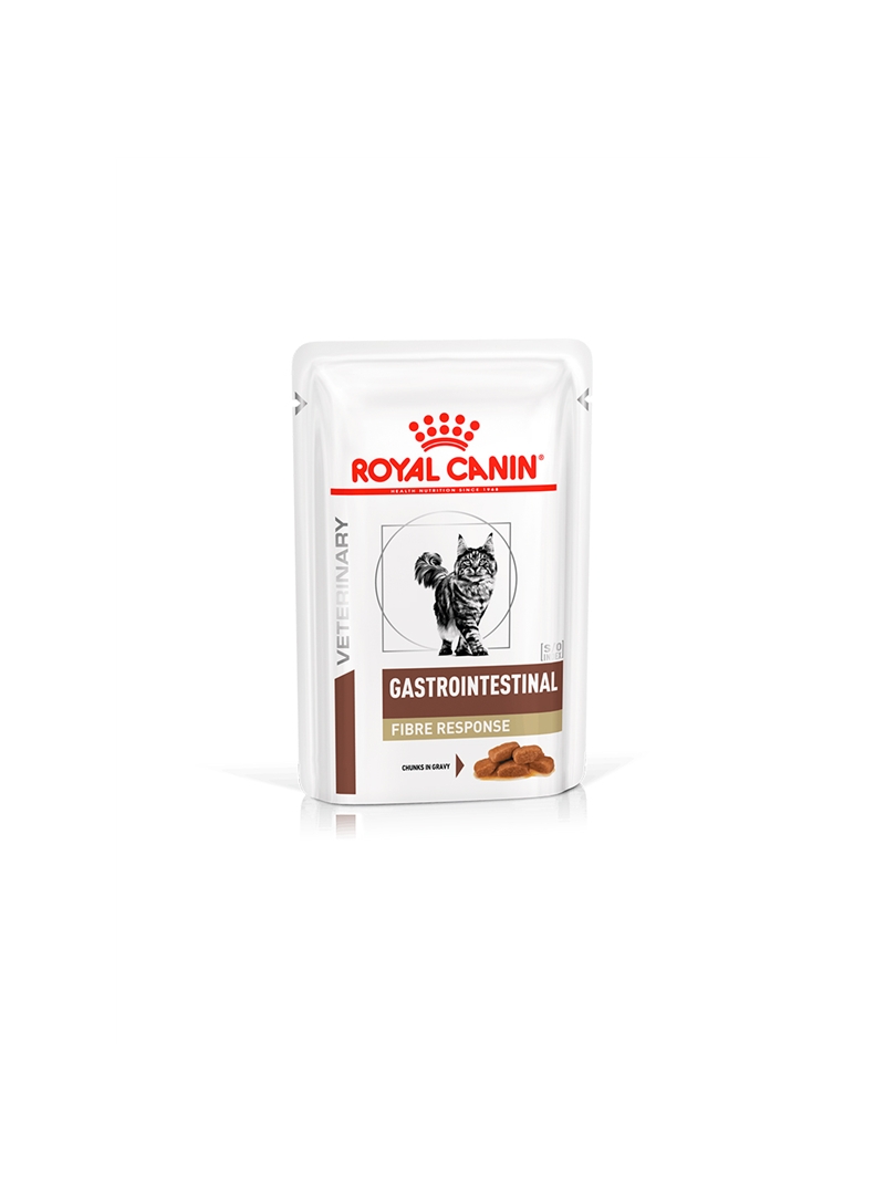 ROYAL CANIN CAT GASTROINTESTINAL FIBRE RESPONSE - GRAVY - 85gr - RC439300 ROYAL CANIN CAT GASTROINTESTINAL FIBRE RESPONSE - GRAVY - 85gr - RC439300