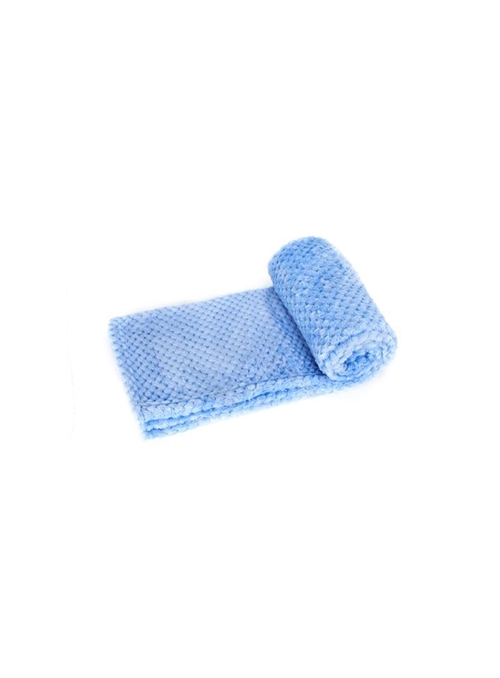 NOBLEZA MANTA JACQUARD DE FLANELA - Azul - S - NBZ47628