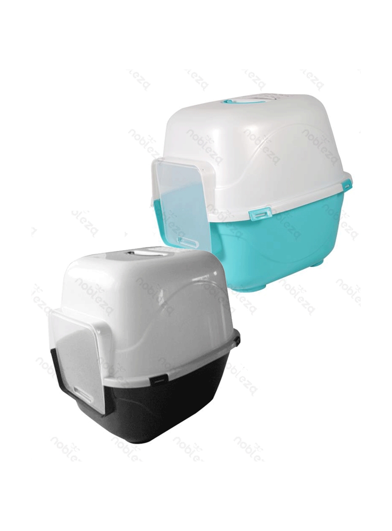 NOBLEZA WC FECHADO PARA GATO - Azul - S - NBZ01019 NOBLEZA WC FECHADO PARA GATO - Azul - S - NBZ01019