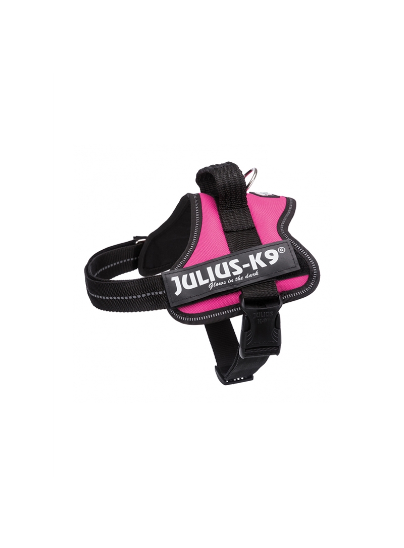 PEITORAL JULIUS - K9 ROSA CHOQUE - Rosa Choque - 30 - 40cm - TX150708