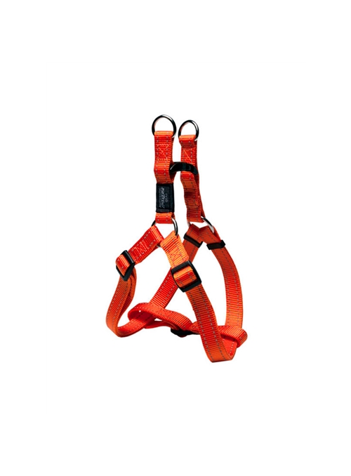 ROGZ PEITORAL STEP-IN CLASSIC UTILITY REFLECTIVE LARANJA - Laranja - S - RSSJ14D