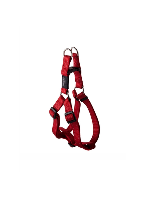 ROGZ PEITORAL STEP-IN CLASSIC UTILITY REFLECTIVE VERMELHO - Vermelho - S - RSSJ14C