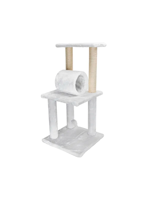 NOBLEZA ARRANHADOR ÁRVORE BRANCO - Branco - NBZ8205
