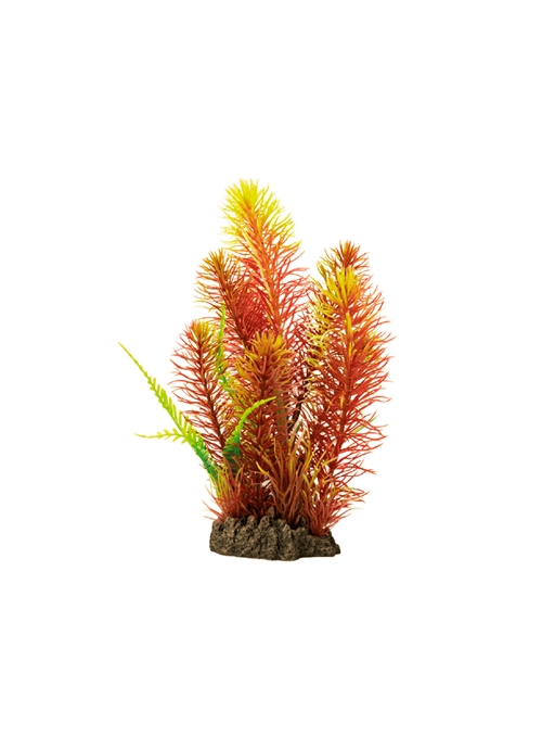 PLANTAS MYRIOPHYLLUM RED ARTIFICIAIS PARA AQUÁRIO - 25cm - EXP5592E