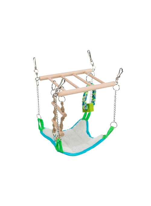 TRIXIE PONTE SUSPENSA COM HAMMOCK PARA ROEDORES - 1 unidade - TX6298