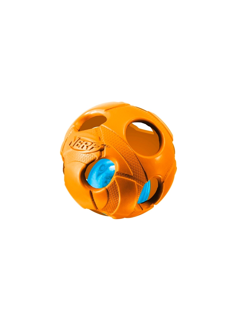 NERF LED BASH BALL - Laranja - 8cm - NE02262 NERF LED BASH BALL - Laranja - 8cm - NE02262