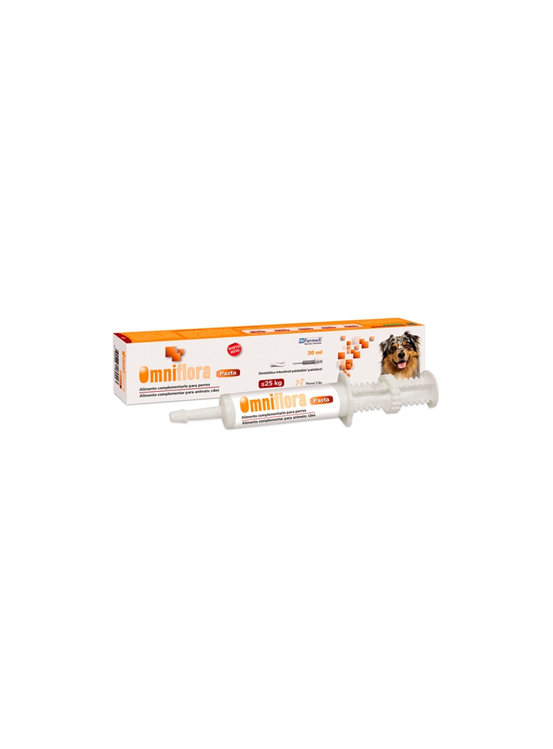 OMNIFLORA PASTA CÃES RAÇAS GRANDES - 30ml - OMNIFL30 OMNIFLORA PASTA CÃES RAÇAS GRANDES - 30ml - OMNIFL30