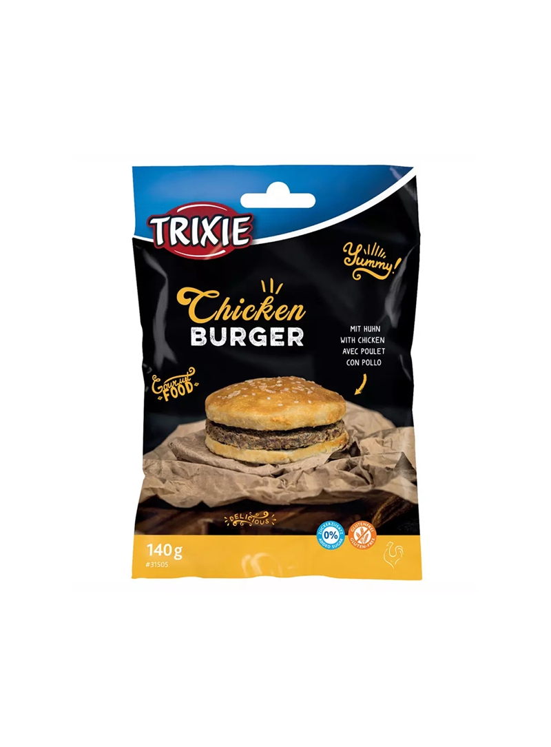 TRIXIE CHICKEN BURGER - 140gr - TX31505 TRIXIE CHICKEN BURGER - 140gr - TX31505