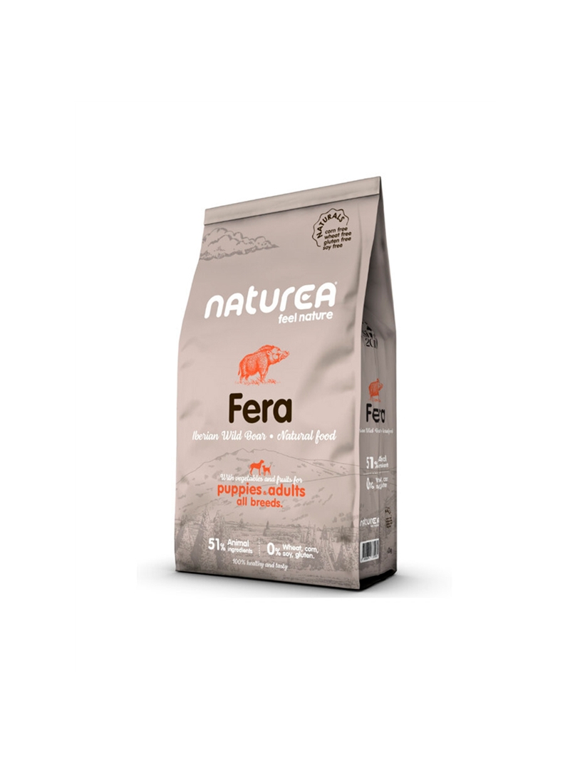NATUREA NATURALS PUPPY / ADULT FERA WILD BOAR - 2kg - NR234 NATUREA NATURALS PUPPY / ADULT FERA WILD BOAR - 2kg - NR234