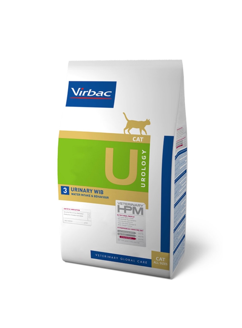 VIRBAC CAT U3 - URINARY WIB - 1,5kg - RACCU31K