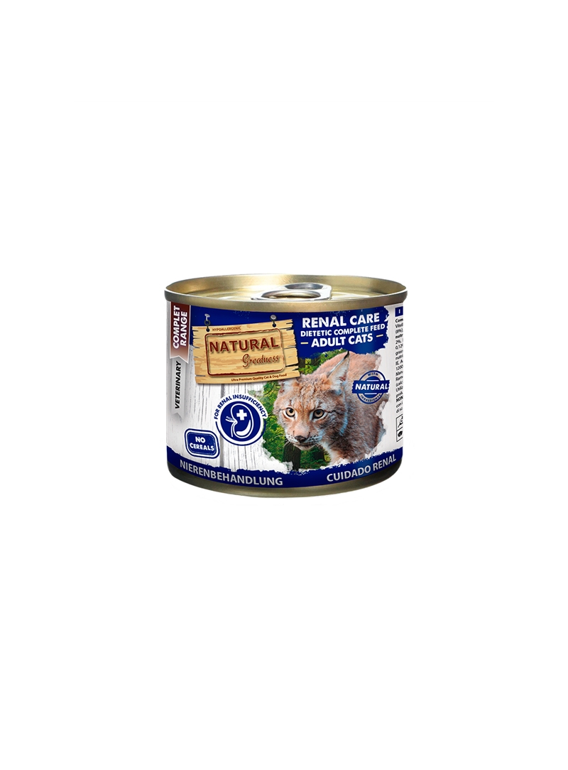 NATURAL GREATNESS VET CAT RENAL WET - 200gr - NGCVET01
