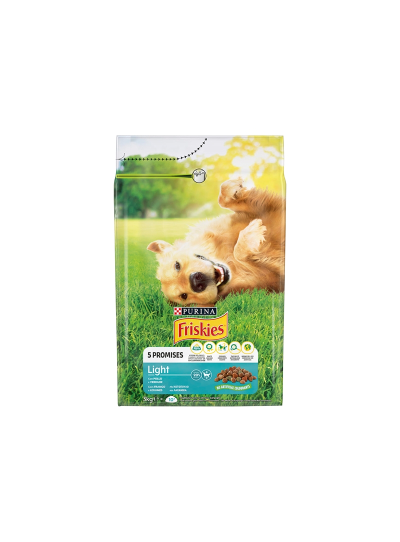 FRISKIES CÃO LIGHT - 3kg - F1215698 FRISKIES CÃO LIGHT - 3kg - F1215698