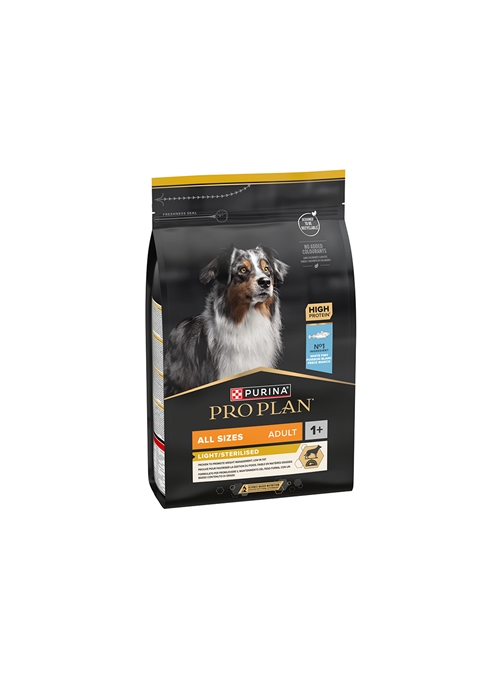PRO PLAN ALL SIZE ADULT LIGHT / STERILISED PEIXE - 3kg - P12534370