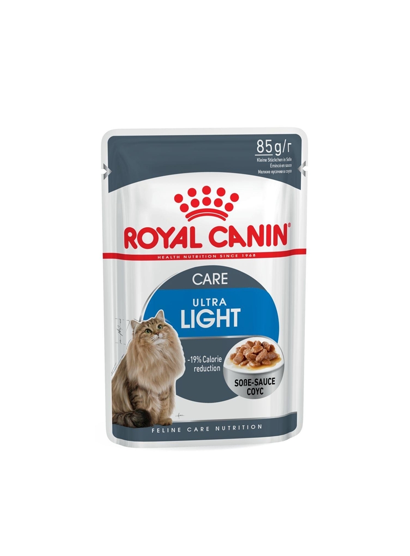 ROYAL CANIN ULTRA LIGHT - GRAVY - 85gr - RCULTLI85 ROYAL CANIN ULTRA LIGHT - GRAVY - 85gr - RCULTLI85