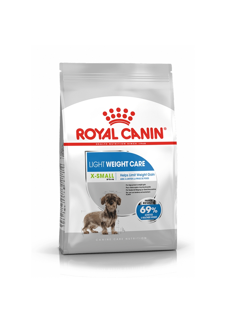 ROYAL CANIN X-SMALL LIGHT WEIGHTCARE - 1,5kg - RC1230200 ROYAL CANIN X-SMALL LIGHT WEIGHTCARE - 1,5kg - RC1230200