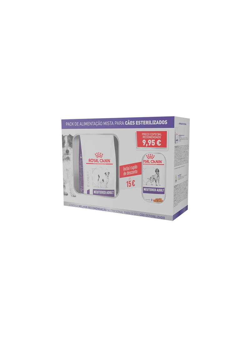 KIT ROYAL CANIN NEUTERED ADULT SMALL DOG - Kit - RC3712042 KIT ROYAL CANIN NEUTERED ADULT SMALL DOG - Kit - RC3712042
