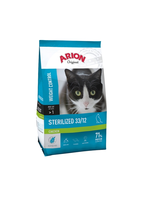 ARION ORIGINAL CAT STERILIZED CHICKEN - 2kg - F07902
