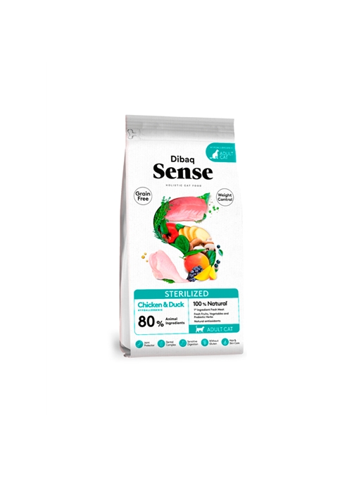 DIBAQ SENSE CAT GRAIN FREE STERILIZED - 1,5kg - D7977N